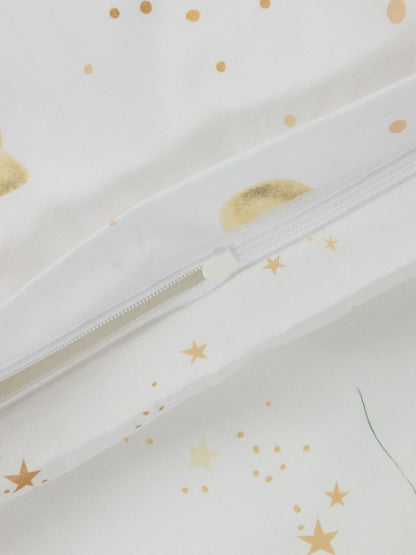 Baby dekbedovertrek EVY 70x100 wit