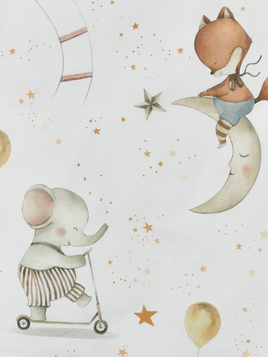 Baby dekbedovertrek EVY 70x100 wit