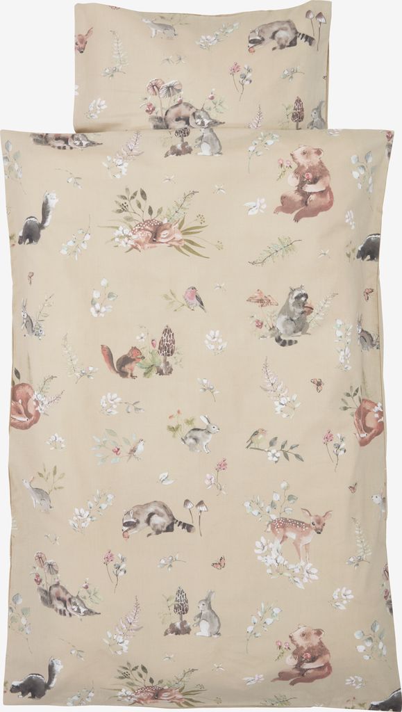 Baby dekbedovertrek VILDA 70x100 zand