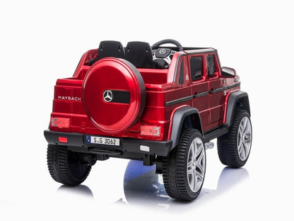 Voiture électrique pour enfants Mercedes-Maybach G650, 12 volts, pneus en caoutchouc et plus encore !