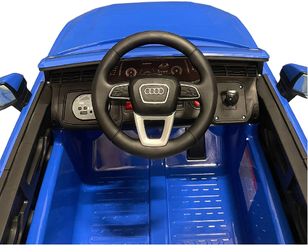 Audi Q7 electric children's car, 12 volts, rubber tires and more!