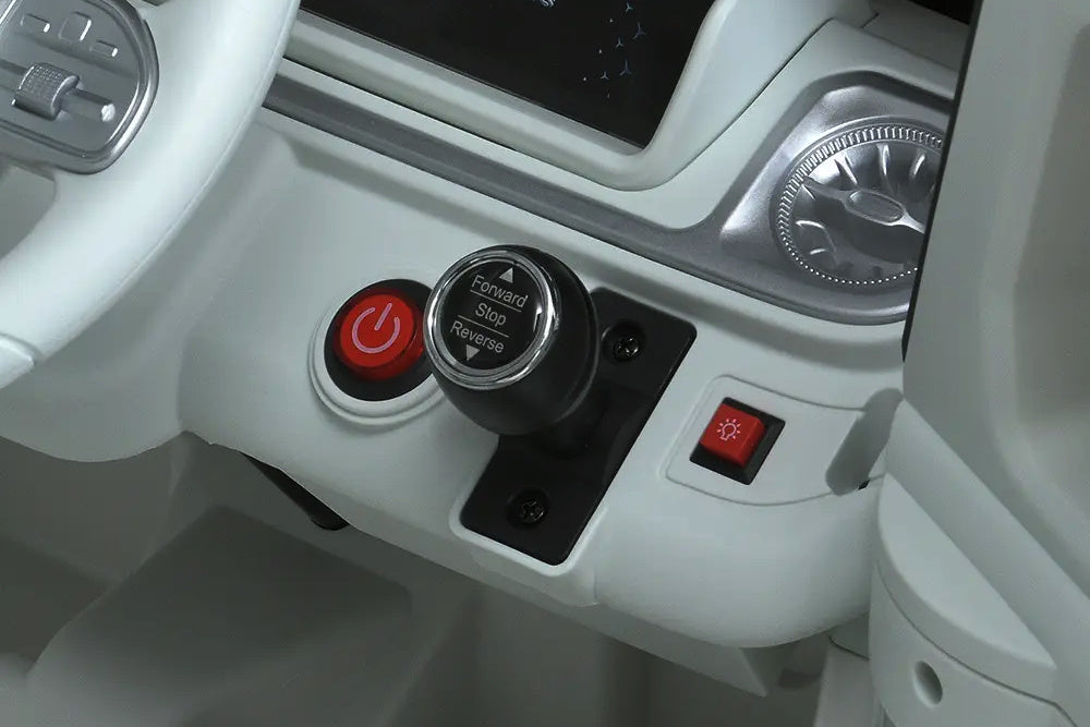 Mercedes-Benz EQG, 12-volt electric children's car with rubber tires, leather seat, and more!