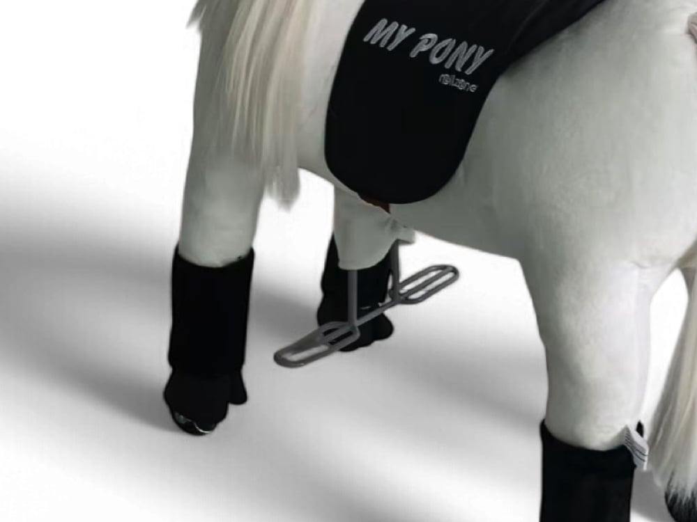 MY PONY, riding toy horse from ROLLZONE®, 4-10 years (MP2042-M)