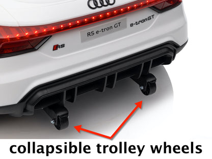 Audi RS e-tron GT, een 12 volt elektrische kinderauto met muziekmodule en meer!