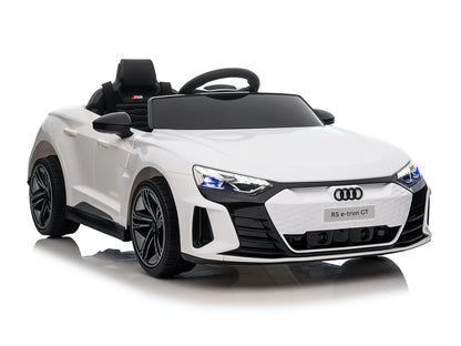 Audi RS e-tron GT, een 12 volt elektrische kinderauto met muziekmodule en meer!