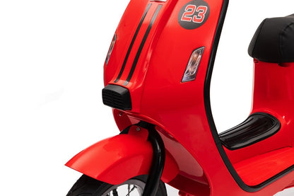 24 volt electric children's scooter with 350 watt drive