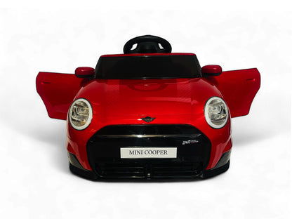 MINI Cooper S, 12 volt kinderauto met rubberen banden en meer!