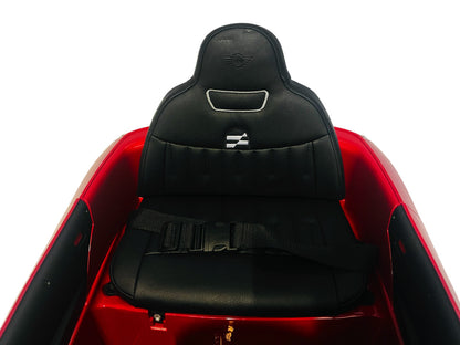 MINI Cooper S, 12 volt kinderauto met rubberen banden en meer!